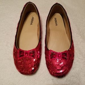 Ruby Slippers Ballet Flat Shoes